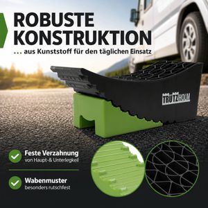 Produktbild für Auffahrkeile Trutzholm 38628, für Anhänger und Wohnmobil