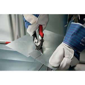 Produktbild für Blechschere Bessey Erdi D15A, für gerade &amp; Rechtsschnitte