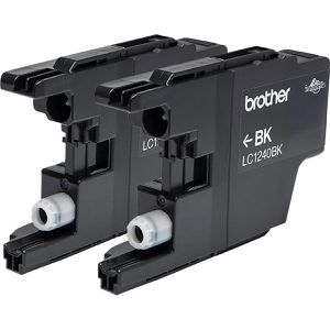 Produktbild für Tinte Brother LC-1240BKB Doppelpack