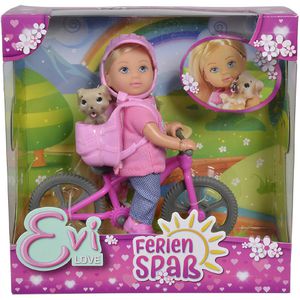 Produktbild für Puppe Evi-Love Ferienspaß Fahrrad, ab 3 Jahre