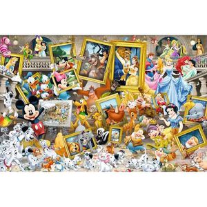 Produktbild für Puzzle Ravensburger 17432, Mickey als Künstler