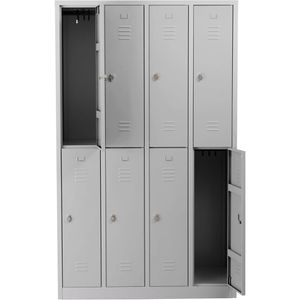 Produktbild für Spind G-Office WRC.8.195117, lichtgrau