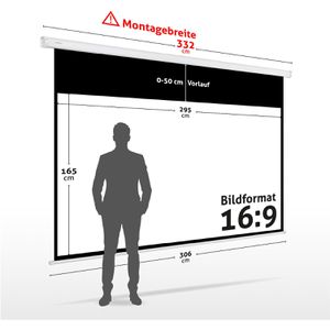 Produktbild für Beamer-Leinwand ESMART Professional MIMOTO