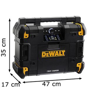 Produktbild für Baustellenradio DeWalt DWST1-81078-QW, Akku 12-18V