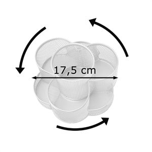 Produktbild für Stiftehalter Relaxdays Mesh Line, drehbar