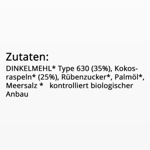 Produktbild für Kekse Sommer Hafer Dinkel Kokos, BIO
