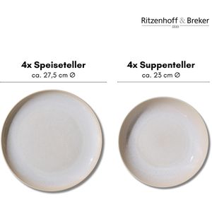 Produktbild für Tafelservice Ritzenhoff&amp;Breker Laredo, Steinzeug