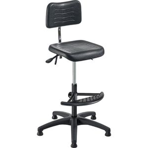 Produktbild für Arbeitsstuhl meychair W5-H-PU-FS6, schwarz