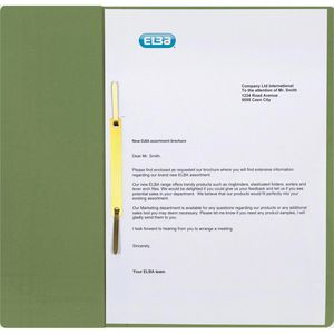 Produktbild für Einhakhefter Elba 22451 GN, A4, grün