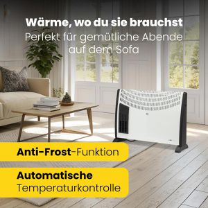 Produktbild für Konvektorheizung Clatronic KH 3433 N, weiß