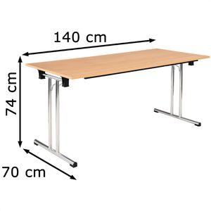 Produktbild für Klapptisch Sodematub TPCH147H, aus Holz