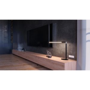 Produktbild für Schreibtischlampe Hansa Aura, schwarz, LED, dimmbar