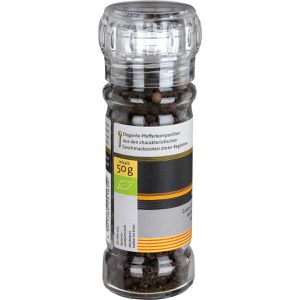 Produktbild für Pfeffer Herbaria Trio Noir, ganze Körner, schwarz, BIO