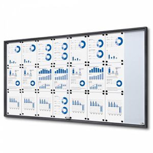 Produktbild für Schaukasten Showdown-Displays anthrazit, B1, innen