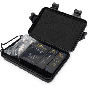 Produktbild für Netzwerkkabeltester Digitus mit PoE Finder, Set