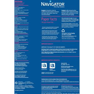 Produktbild für Farblaserpapier Navigator Bold Design, A4