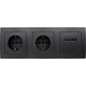 Produktbild für Tischsteckdose McPower Flair, mit 0,15 m Kabel