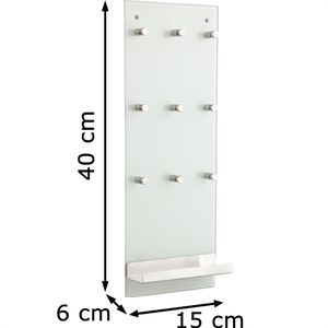 Produktbild für Schlüsselbrett Zeller 13879, Schlüsselbord, weiß