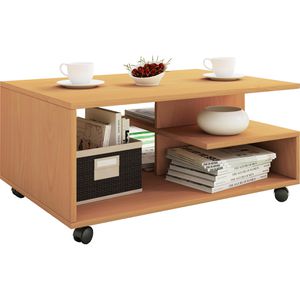 Produktbild für Couchtisch VCM Stango 916990, aus Holz, buche