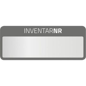 Produktbild für Inventaretiketten Zweckform 6905, schwarz