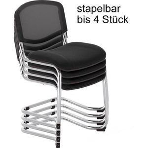 Produktbild für Besucherstuhl Nowy-Styl Iso Swing Ergo Mesh