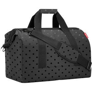 Reisetasche Reisenthel Allrounder L, glossy dots black, 48 cm
