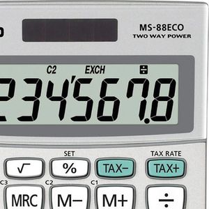 Produktbild für Taschenrechner Casio MS-88 ECO, Währungsumrechnung