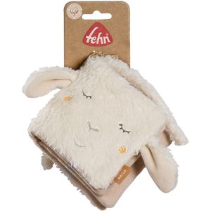Produktbild für Motorikspielzeug Fehn 046076, Stoffbuch Schaf Natur