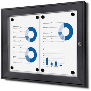 Produktbild für Schaukasten Showdown-Displays anthrazit, außen