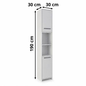 Produktbild für Badschrank Vicco Kiko, weiß