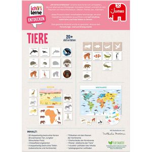 Produktbild für Lernspiel Jumbo Ich lerne Entdecken - Tiere