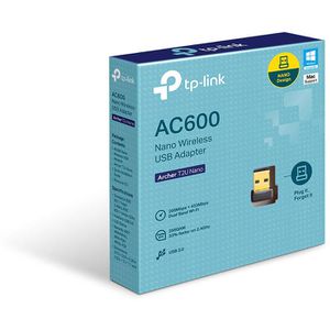 Produktbild für WLAN-Adapter TP-Link AC600, Archer T2U Nano, Nano, USB 2.0