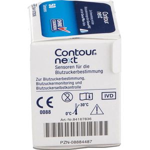Produktbild für Blutzuckerteststreifen Contour NEXT