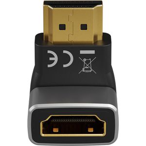 Produktbild für HDMI-Adapter Goobay 72011, 270 Grad gewinkelt, nach unten