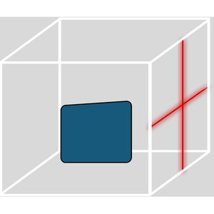 Produktbild für Kreuzlinienlaser kwb 062910