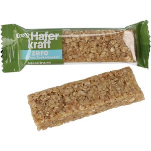 Produktbild für Müsliriegel Corny Haferkraft Zero Haselnuss, vegan