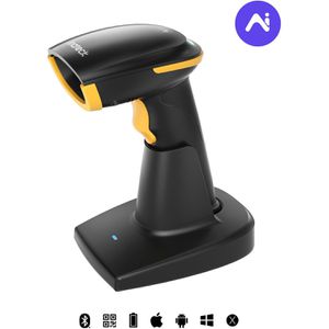 Barcode-Scanner Inateck BCST-36_black, kabellos
