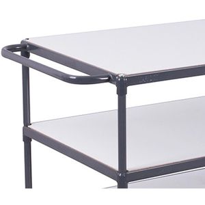 Produktbild für Tischwagen VARIOfit sw-500.662, ESD, Metall &amp; Holz