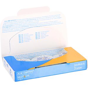 Produktbild für Kontaktlinsen AirOptix Night&amp;Day Aqua, -1,50