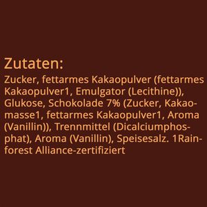 Produktbild für Kakao Caotina Original schweizer Trinkschokolade, Pulver