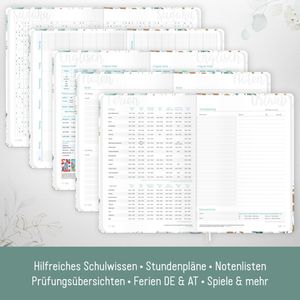 Produktbild für Schülerkalender Häfft Timer Blattgold, Schuljahr 2025/2026