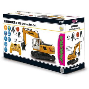 Produktbild für Baustellenfahrzeug JAMARA Liebherr R936 Bagger Destruction-Set