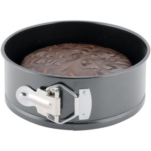 Produktbild für Backform Axentia 253813, mit Flachboden, aus Stahl