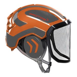 Forsthelm Protos Integral Arborist G16,orange-grau