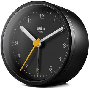 Produktbild für Wecker Braun BC12B schwarz, analog