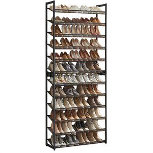 Produktbild für Schuhregal Songmics LMR12B, aus Metall