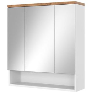 Spiegelschrank Vicco Eden, weiß hochglanz