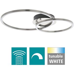 Produktbild für Deckenleuchte Eglo Palmaves 1, silber, LED