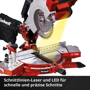 Produktbild für Kapp-Gehrungssäge Einhell TE-MS 18/210 Li-Solo