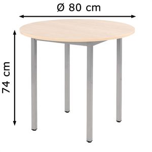 Produktbild für Besprechungstisch Sodematub 80ROEA